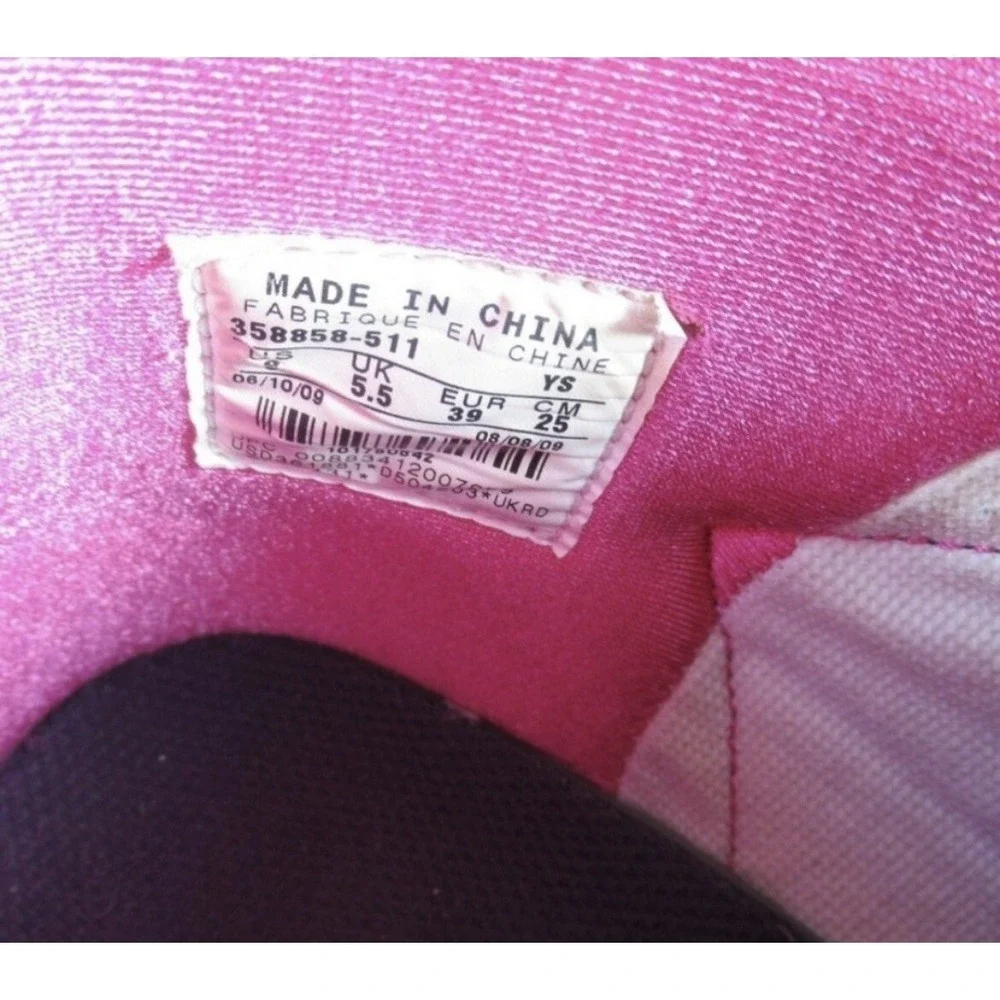 Vintage Nike Purple Pink Grand High Dunk Womens Sneaker Sz 8 Athletic Retro Y2K